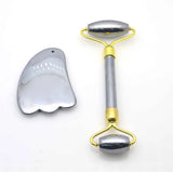 Terahertz Roller Gua Sha Set for Face Massage