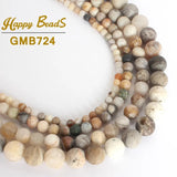 Matte Agate Quartz Turquoise Tiger Eye Beads for DIY Jewelry