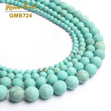 Matte Agate Quartz Turquoise Tiger Eye Beads for DIY Jewelry