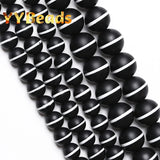 Matte Agate Round Beads 6-12mm for Jewelry Making