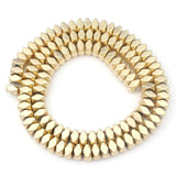 Matte Frosted Hematite Stone Beads for Jewelry Making