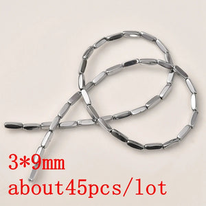 Matte Hematite Stone Triangle Spacer Beads for DIY Jewelry Making