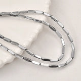 Matte Hematite Stone Triangle Spacer Beads for DIY Jewelry Making
