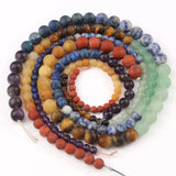 Matte Tiger Eye Jades Beads 6-10mm 15''