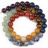 Matte Tiger Eye Jades Beads 6-10mm 15''