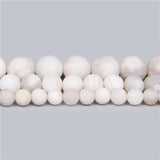 Matte Crazy Agate Stone Beads 4-12MM for Jewelry Making