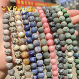Natural Stone Beads for Jewelry Making Bracelet 4-12mm