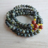 108 Multi-circle Beads Bracelet Natural Medicine King Stone