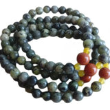 108 Multi-circle Beads Bracelet Natural Medicine King Stone