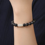 Natural Medicine Pearl Buddha Bead Bracelet Female Hotan Jade Shaped Bead