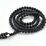 Multilayer Wood Bracelet with 108 Beads Crystal Jewelry