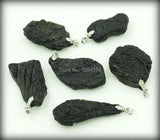 Natural Meteorite Pendant Brass Buckle Plating Platina 35-50mm