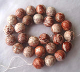 Mexican Crazy Agate 14mm Round Beads for DIY Jewelry