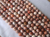 Mexican Crazy Agate 14mm Round Beads for DIY Jewelry