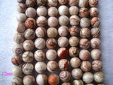 Mexican Crazy Agate Round Beads 8.5mm,12mm Jewelry Making DIY