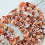 Mexican Fire Opal Slice Rough Chips 7mm-10mm