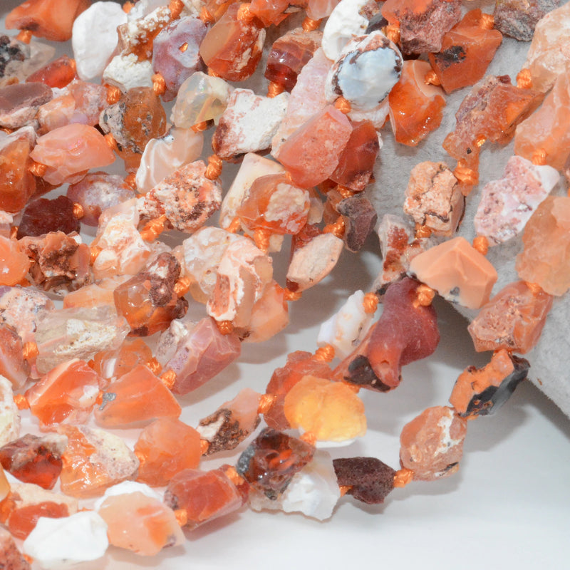 Mexicon Fire Opal Rough Nuggets 6mm~9mm
