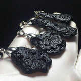 Meteorite Tektite Pendant Glass Quartz Necklace Making Man Jewelry