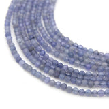 Tanzanite Small Beads Faceted Round 2mm for Jewelry Making
