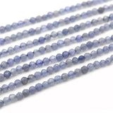 Tanzanite Small Beads Faceted Round 2mm for Jewelry Making