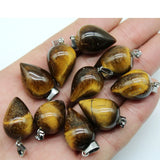 Green Aventurine Sand Stone Cone Pendant 12pcs/lot