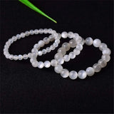 Moonstone Bracelet Crystal Stretch Beads AAAAA 7-12mm