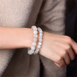 Moonstone Bracelet Crystal Stretch Beads AAAAA 7-12mm