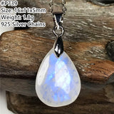 Moonstone Crystal Pendant for Love Luck Gift