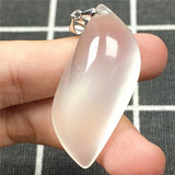 Moonstone Necklace Pendant Healing Crystal Silver Beads Jewelry AAAAA