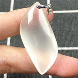 Moonstone Necklace Pendant Healing Crystal Silver Beads Jewelry AAAAA