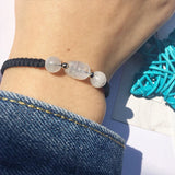 Moonstone Pixiu Rope Bracelet for Women