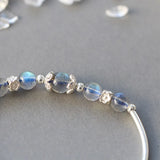 Moonstone 925 Silver Star Bracelet Women