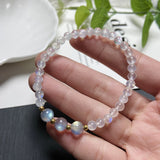 Moonstone & Labradorite Beaded Gemstone Bracelet