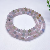 Natural Morganite Beads Jewelry Set