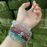Natural Morganite Bracelet For Women High Jewelry