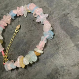 Natural Morganite Bracelet For Women High Jewelry