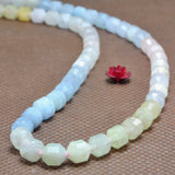 Natural Morganite Faceted Double Terminated Point Loose Beads Gemstone