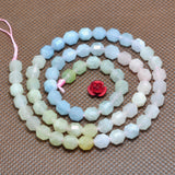 Natural Morganite Faceted Double Terminated Point Loose Beads Gemstone