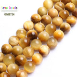 Morganite Tiger Eye Garnet Stone Round Beads 4mm 6mm 8mm 10mm