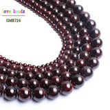 Morganite Tiger Eye Garnet Stone Round Beads 4mm 6mm 8mm 10mm