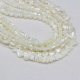 Mother Of Pearl Shell Beads Irregular Loose Beads For Jewelry Making