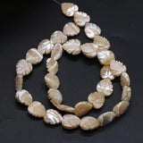 Mother Of Pearl Shell Beads Leaf-Shaped Isolation Beads For Jewelry Making