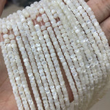 Mother Of Pearl Shell Beads Trochus Shell Loose Spacer Beads 15inch Strand