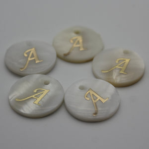 Mother Of Pearl Shell Disc Bead Charms Pendant for Jewelry Making