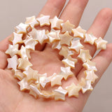 Mother Of Pearl Shell Star Beads for DIY Jewelry 6-16mm