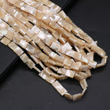 Yellow Mother Of Pearl Shell Beads for Jewelry Making