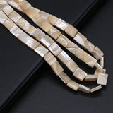 Yellow Mother Of Pearl Shell Beads for Jewelry Making