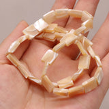 Yellow Mother Of Pearl Shell Beads for Jewelry Making