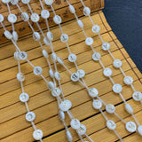 Mother of Pearl Beads Letter A-Z for DIY Necklaces Bracelets
