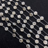 Mother of Pearl Beads Letter A-Z for DIY Necklaces Bracelets